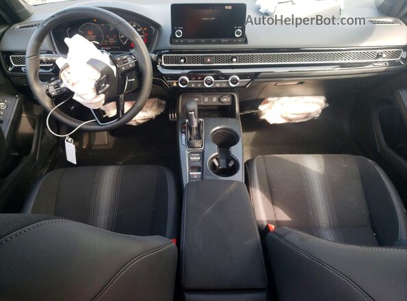 2HGFE4F85TH335742 2026 HONDA CIVIC Blue Dashboard view