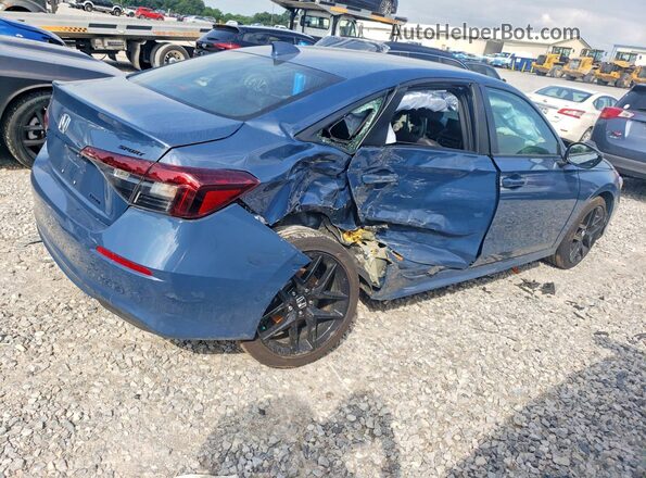 2HGFE4F85TH335742 2026 HONDA CIVIC Blue Rear right