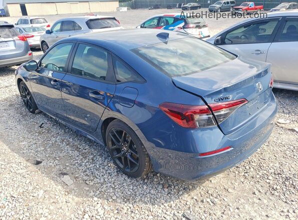 2HGFE4F85TH335742 2026 HONDA CIVIC Blue Rear left