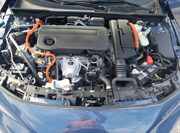 2HGFE4F85TH335742 2026 HONDA CIVIC Blue Rear interior view