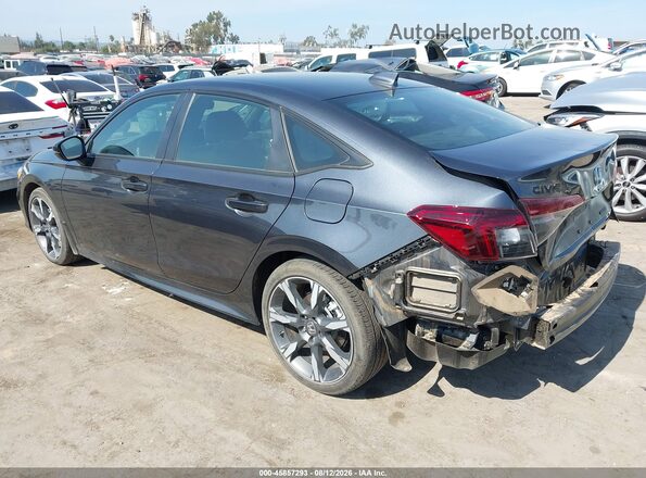 2HGFE4F85TH339760 2026 HONDA CIVIC Gray Rear left