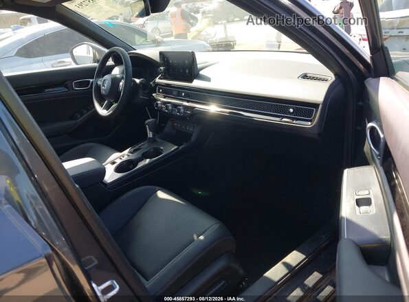 2HGFE4F85TH339760 2026 HONDA CIVIC Gray Front interior view
