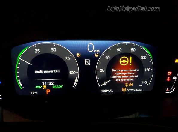 2HGFE4F85TH343078 2026 HONDA CIVIC Черный Вид щитка приборов