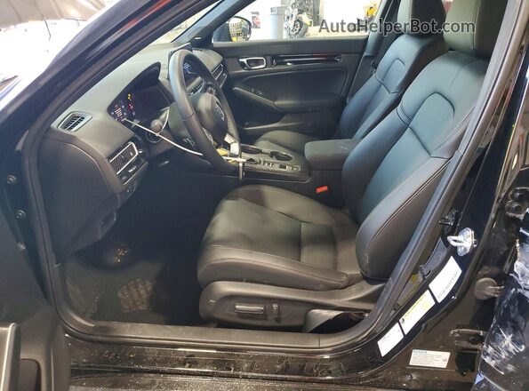 2HGFE4F85TH343078 2026 HONDA CIVIC Черный Вид салона спереди