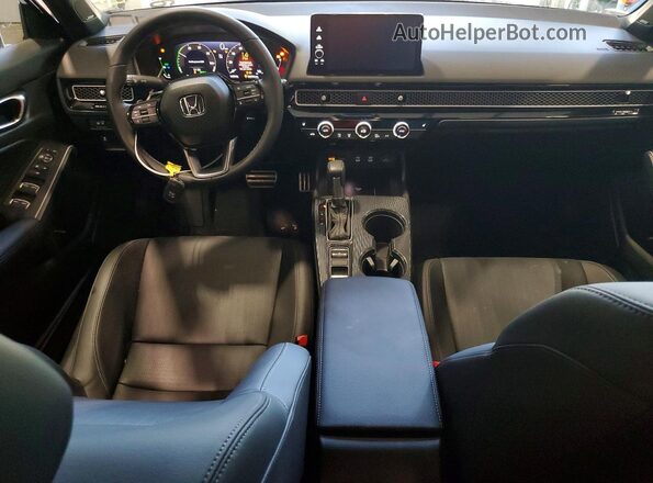 2HGFE4F85TH343078 2026 HONDA CIVIC Черный Вид панели приборов