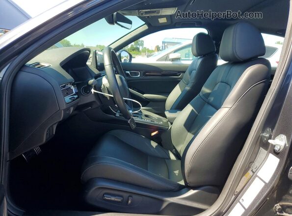 2HGFE4F86SH303400 2025 HONDA CIVIC Gray წინა სალონის ხედი