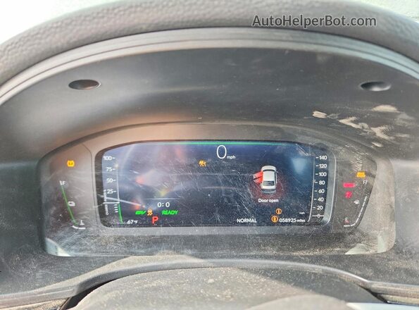 2HGFE4F86SH310038 2025 HONDA CIVIC Black Vista del cuadro de instrumentos