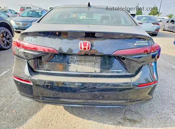 2HGFE4F86SH310038 2025 HONDA CIVIC Black Vista trasera