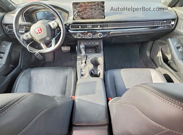 2HGFE4F86SH310038 2025 HONDA CIVIC Black Vista del salpicadero