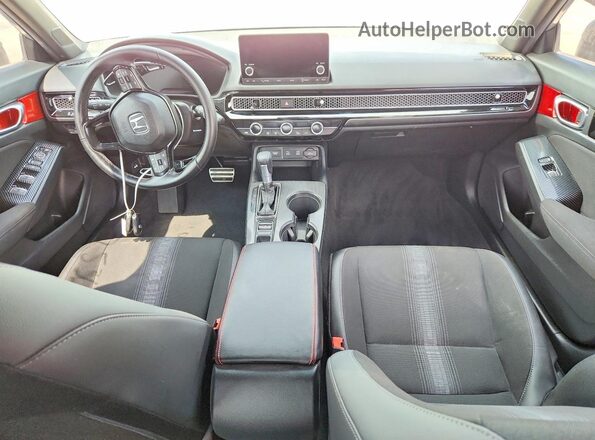 2HGFE4F86SH321962 2025 HONDA CIVIC Gray Widok deski rozdzielczej