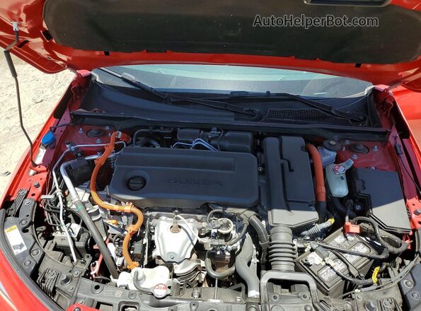 2HGFE4F86SH329933 2025 HONDA CIVIC Red Вид задньої частини салону
