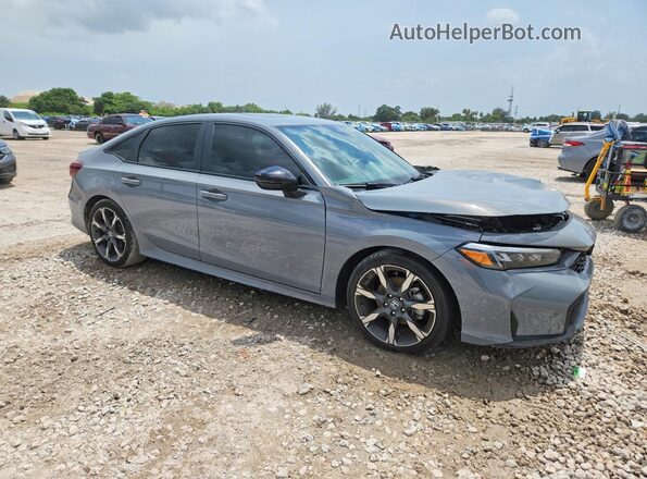 2HGFE4F86SH330757 2025 HONDA CIVIC Gray Передня права чверть