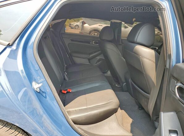 2HGFE4F86SH333111 2025 HONDA CIVIC Blue უკანა სავარძლების ხედი