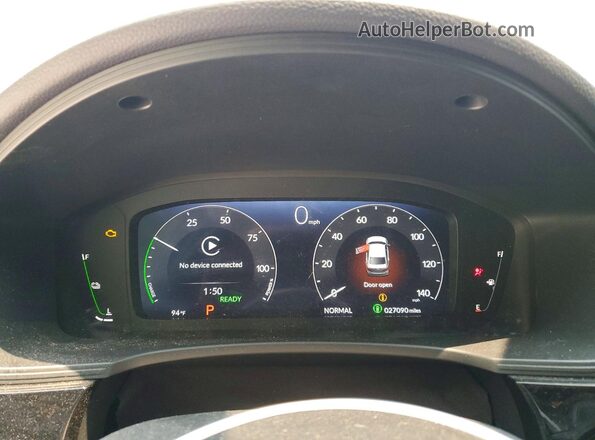 2HGFE4F86SH333111 2025 HONDA CIVIC Blue ხელსაწყოთა პანელის ხედი