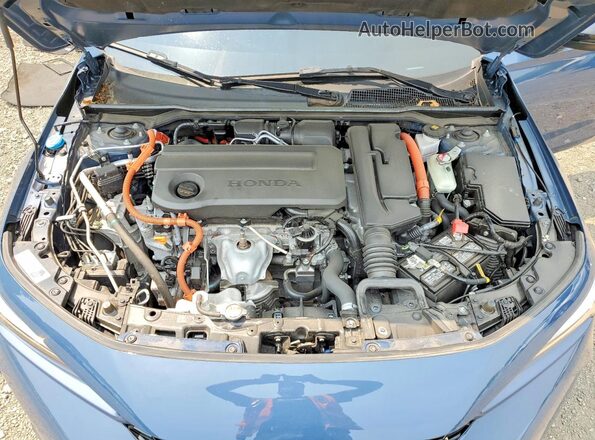 2HGFE4F86SH333111 2025 HONDA CIVIC Blue უკანა სალონის ხედი