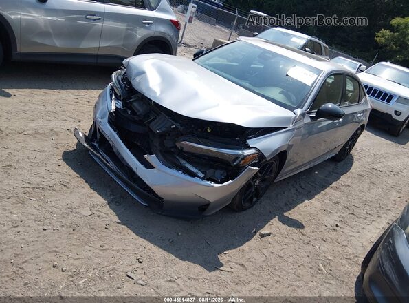 2HGFE4F86SH337644 2025 HONDA CIVIC Серебряный Передняя левая четверть