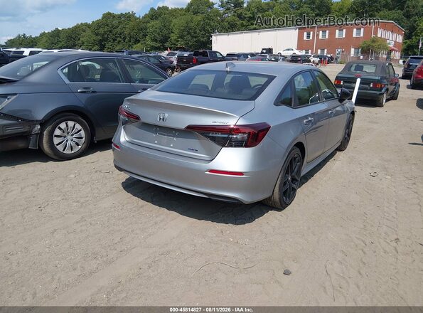 2HGFE4F86SH337644 2025 HONDA CIVIC Серебряный Задняя правая четверть