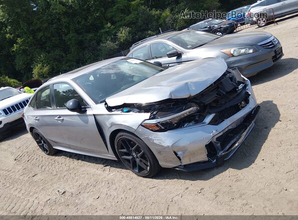 2HGFE4F86SH337644 2025 HONDA CIVIC Серебряный Вид задней части салона