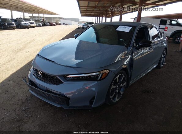 2HGFE4F86SH339426 2025 HONDA CIVIC Серый Передняя левая четверть