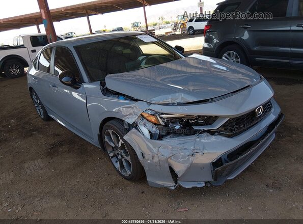 2HGFE4F86SH339426 2025 HONDA CIVIC Серый Вид спереди