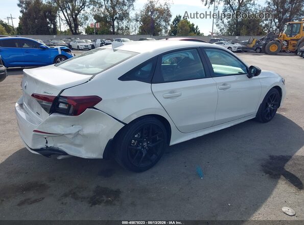 2HGFE4F86SH345324 2025 HONDA CIVIC White Tył prawy