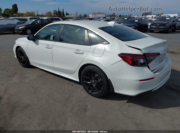 2HGFE4F86SH345324 2025 HONDA CIVIC White Tył lewy