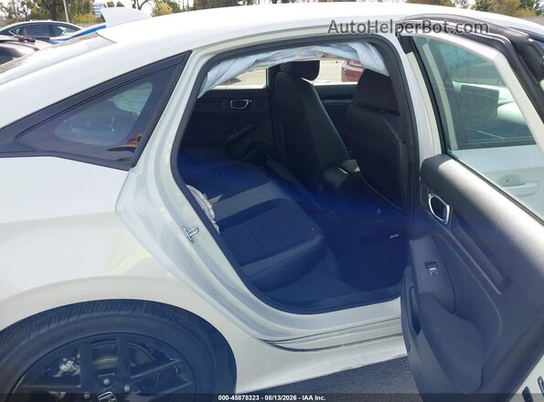 2HGFE4F86SH345324 2025 HONDA CIVIC White Widok naklejki z numerem VIN