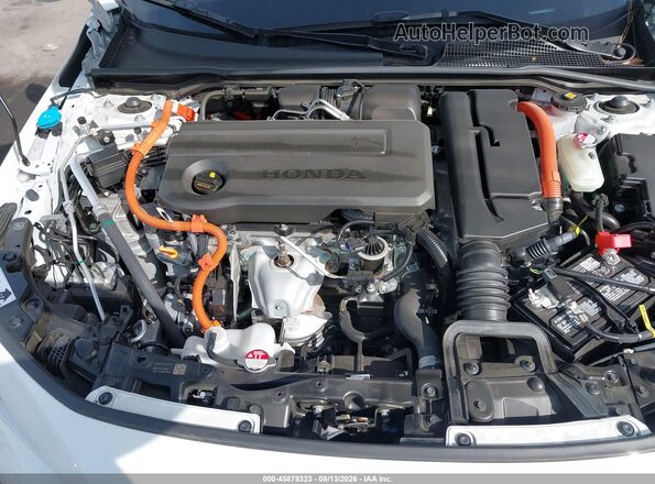 2HGFE4F86SH345324 2025 HONDA CIVIC White Widok z tyłu