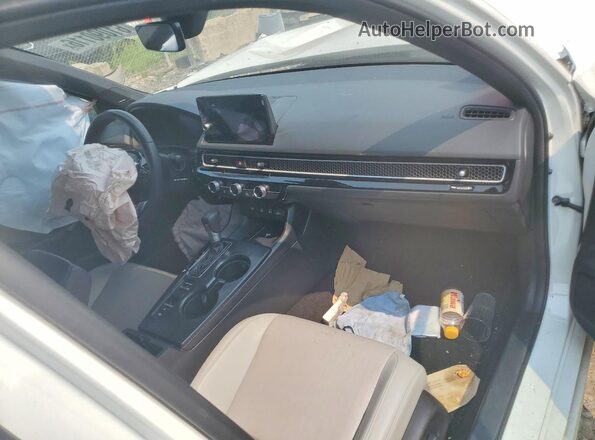 2HGFE4F86SH354461 2025 HONDA CIVIC White Առջևի վահանակի տեսք