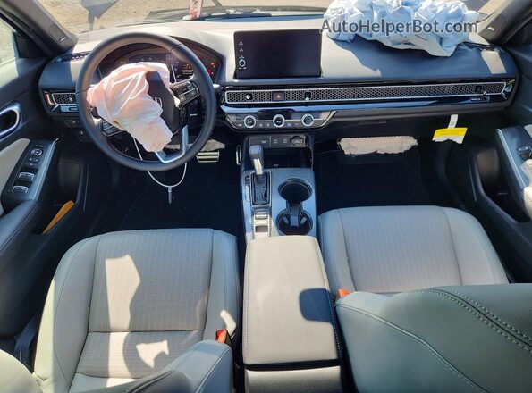 2HGFE4F86TH307142 2026 HONDA CIVIC Charcoal Dashboard view