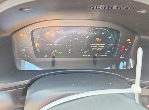 2HGFE4F86TH307142 2026 HONDA CIVIC Charcoal Instrument cluster view