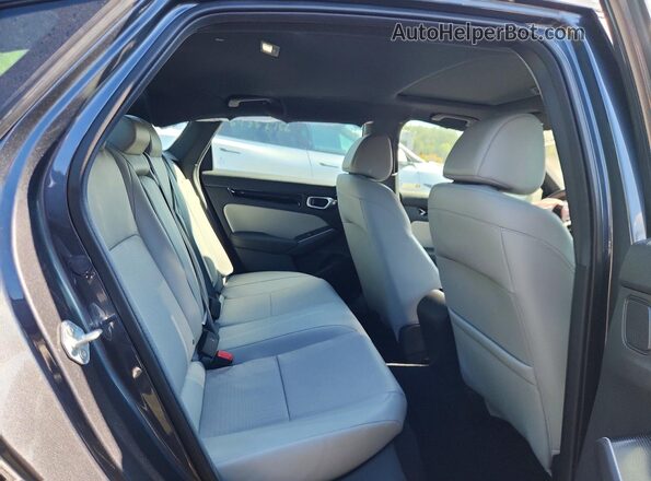 2HGFE4F86TH307142 2026 HONDA CIVIC Charcoal Rear seats view