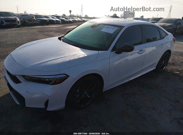 2HGFE4F86TH314804 2026 HONDA CIVIC Белый Передняя левая четверть