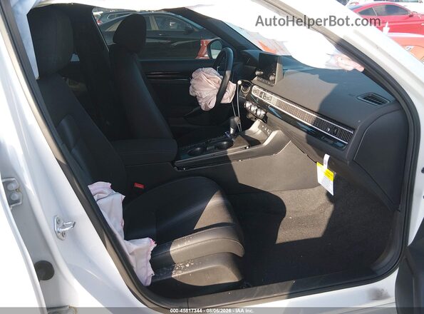 2HGFE4F86TH314804 2026 HONDA CIVIC Белый Вид салона спереди