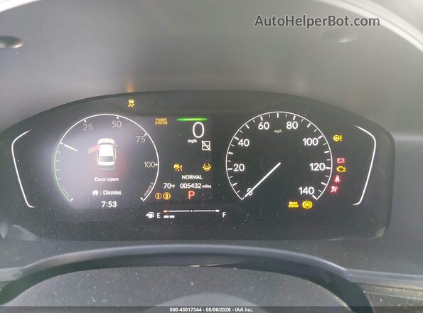 2HGFE4F86TH314804 2026 HONDA CIVIC Белый Вид задних сидений