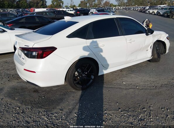 2HGFE4F86TH314804 2026 HONDA CIVIC Белый Задняя правая четверть