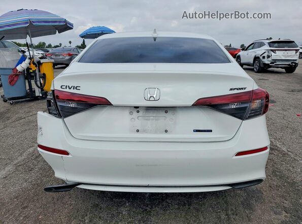 2HGFE4F86TH324958 2026 HONDA CIVIC Белый Вид сзади