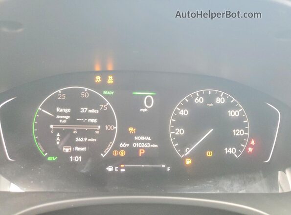2HGFE4F86TH324958 2026 HONDA CIVIC Белый Вид щитка приборов