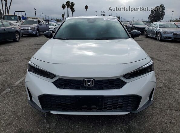 2HGFE4F86TH324958 2026 HONDA CIVIC Белый Вид спереди