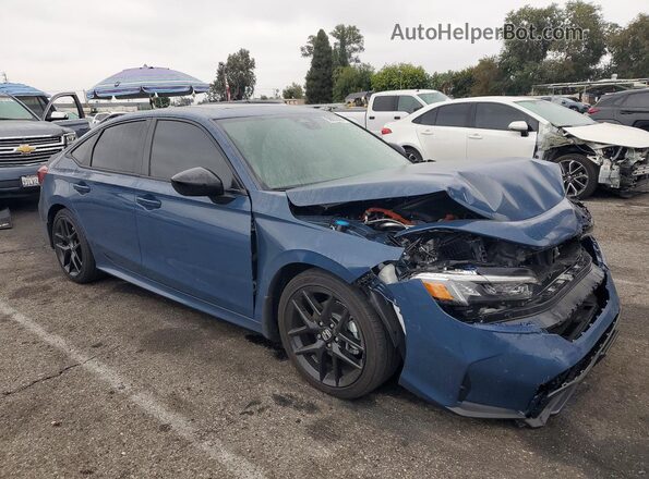 2HGFE4F86TH330016 2026 HONDA CIVIC Синий Передняя правая четверть