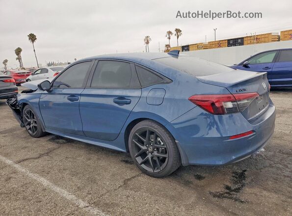 2HGFE4F86TH330016 2026 HONDA CIVIC Синий Задняя левая четверть