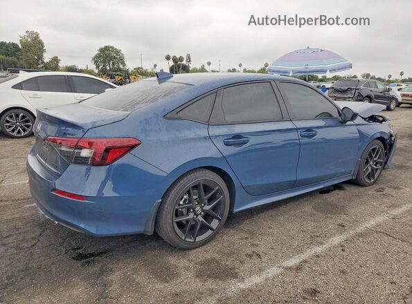 2HGFE4F86TH330016 2026 HONDA CIVIC Синий Задняя правая четверть