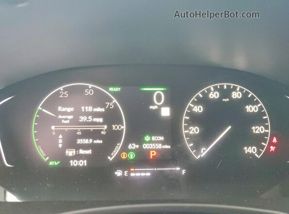 2HGFE4F86TH330016 2026 HONDA CIVIC Синий Вид щитка приборов