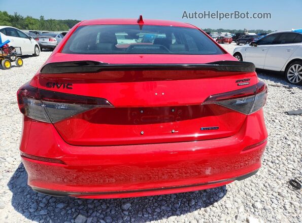 2HGFE4F86TH338908 2026 HONDA CIVIC Red Vista trasera