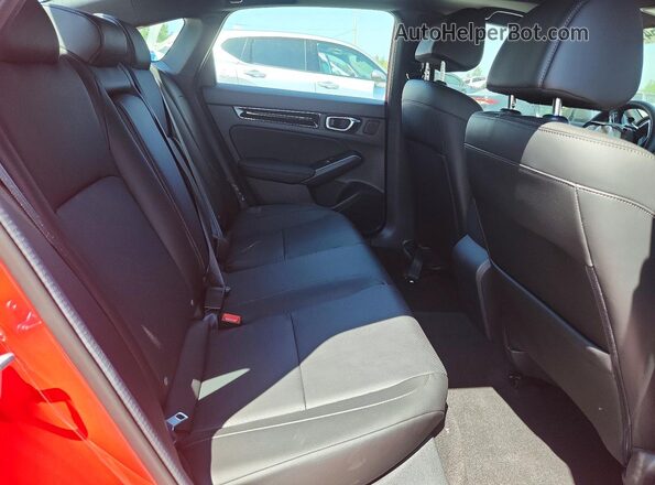 2HGFE4F86TH338908 2026 HONDA CIVIC Red Vista de los asientos traseros