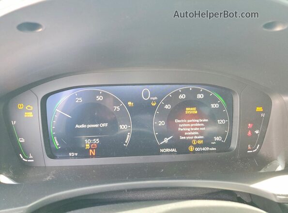 2HGFE4F86TH344904 2026 HONDA CIVIC Gray Вид щитка приладів