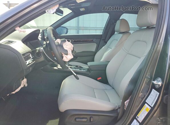 2HGFE4F86TH344904 2026 HONDA CIVIC Gray Вид салону спереду