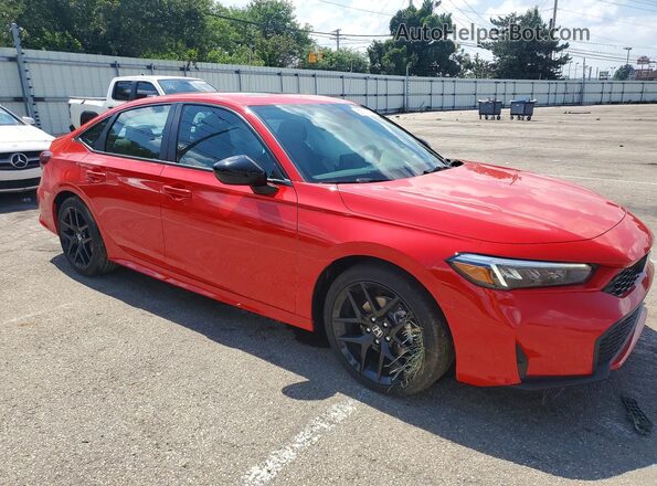 2HGFE4F86TH349519 2026 HONDA CIVIC Red Przód prawy