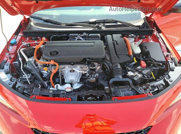 2HGFE4F86TH349519 2026 HONDA CIVIC Red Widok wnętrza z tyłu