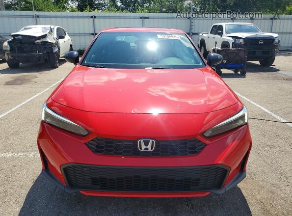2HGFE4F86TH349519 2026 HONDA CIVIC Red Widok z przodu